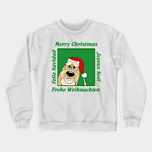 Spinone Italiano Christmas Crewneck Sweatshirt